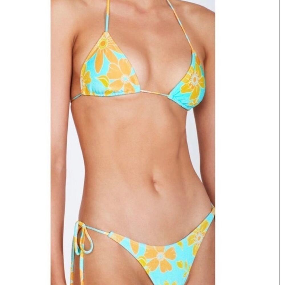Triangl Vinca Floral Bikini size S
